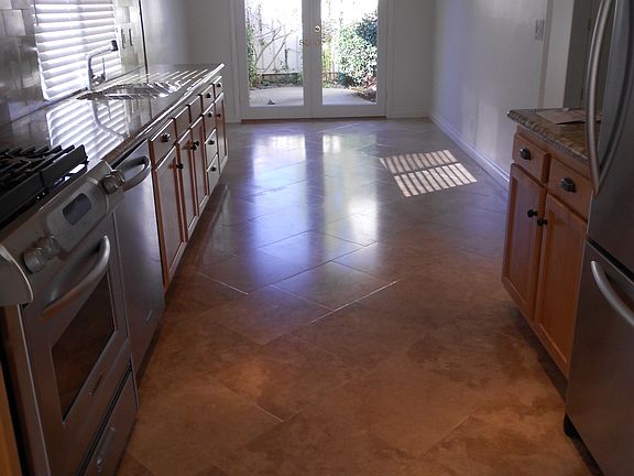 View of kitchen to nook