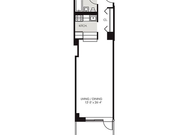 2nd image of 45 Wall St APT 1813
