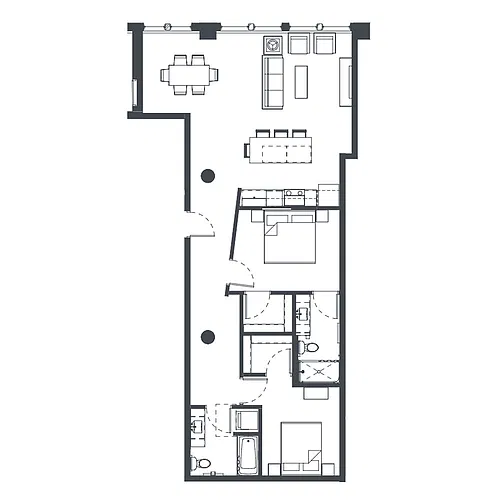 Floor plan C1