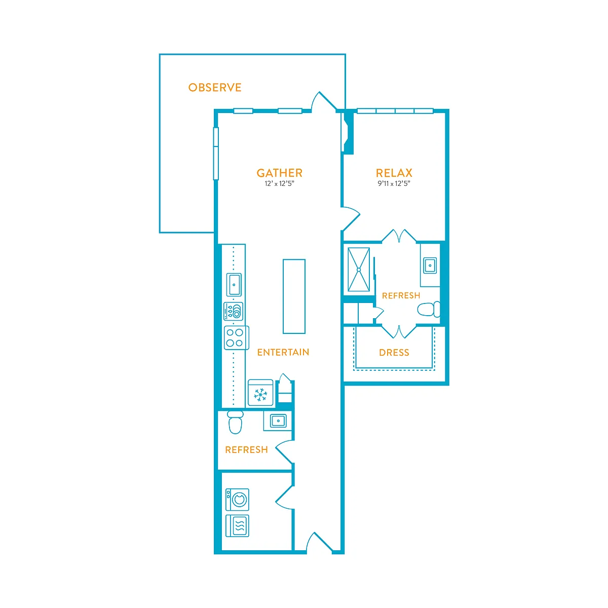 Floor plan Dakota