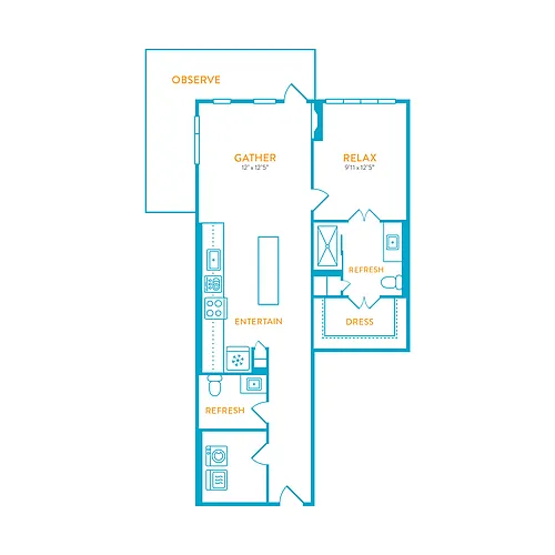 Floor plan Dakota