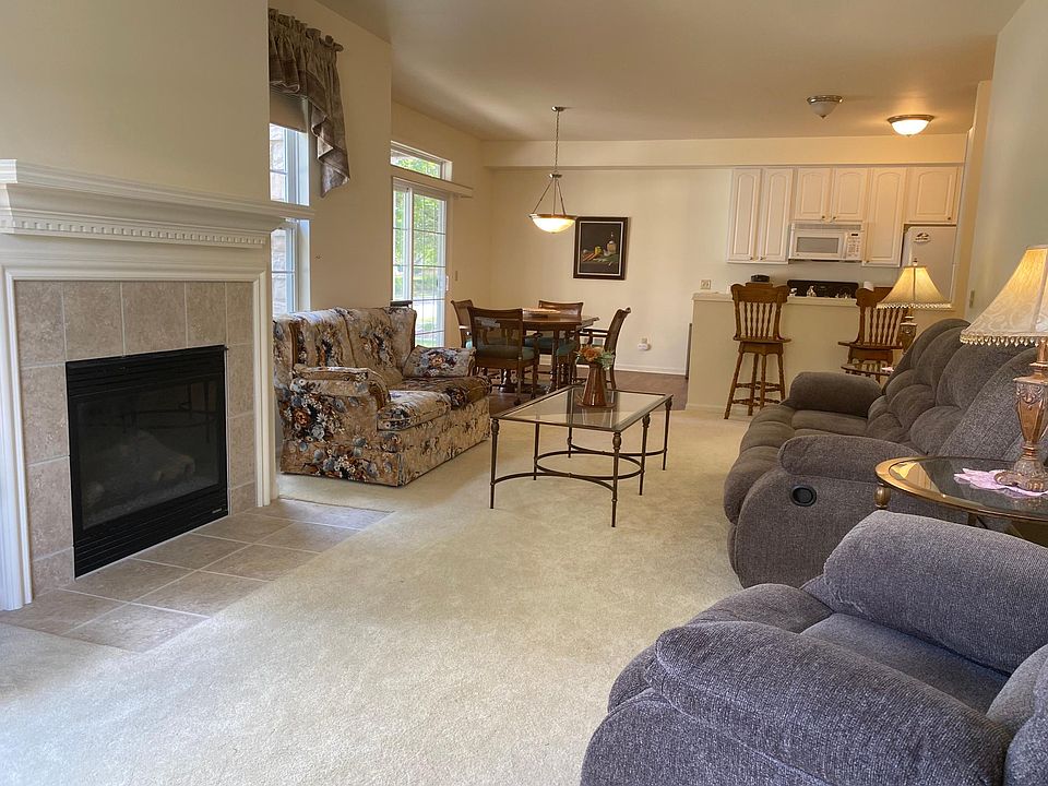 Snuggle up to this gas fireplace