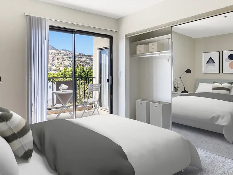 Bedroom with Balcony