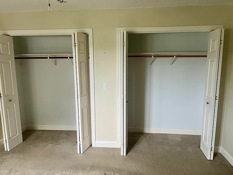 His & Her walk in closets in Bedroom #1