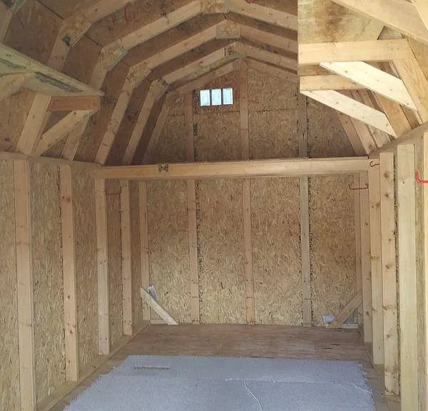 Inside tenants rental building 8x16. Included in rent, lots of storage space.