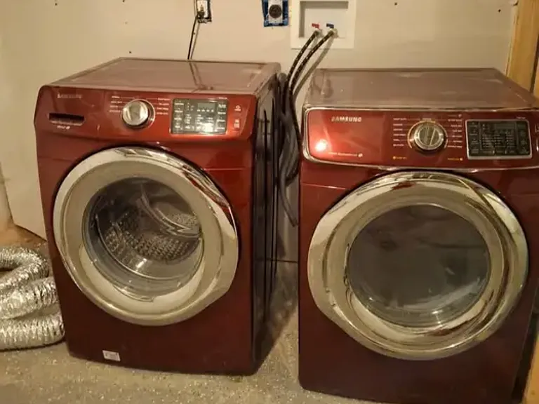 new washer and dryer