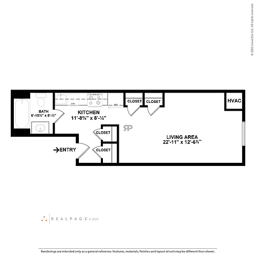 Floor plan STUDIO