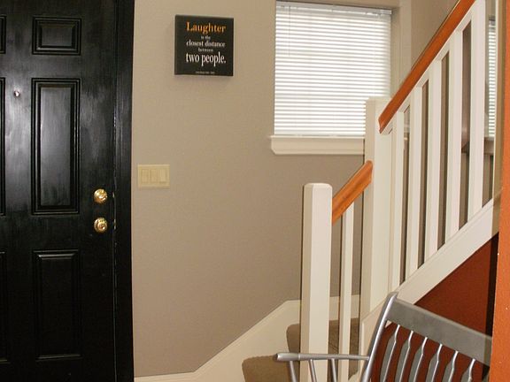 front hall to upstairs