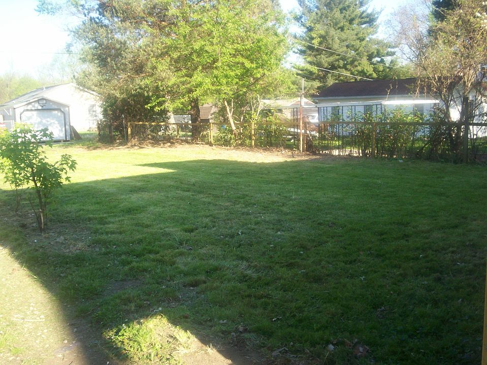 Large back yard