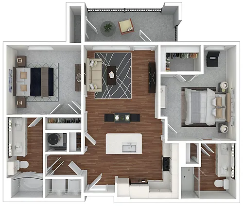Floor plan B1