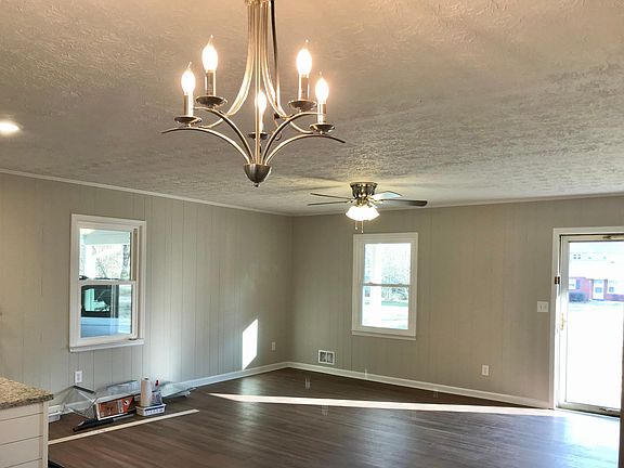 Dining overlooking Family room