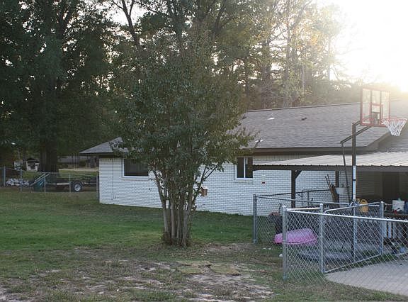 Rear view of home & patio