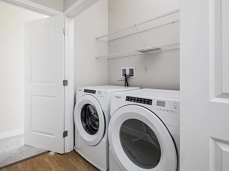 Renovated Package II townhome washer/dryer