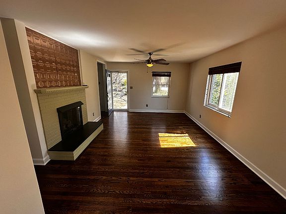 Another angle of the living room/dining area (unfurnished)