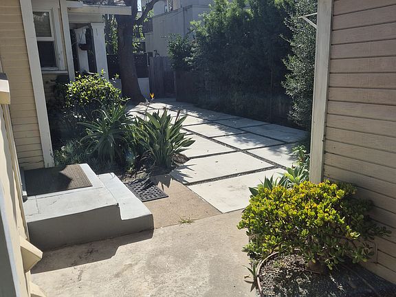Private patio view