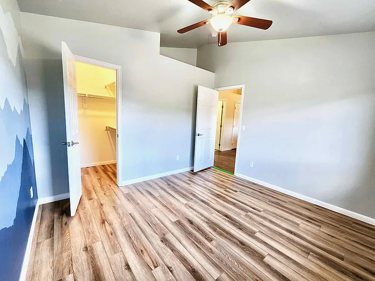 Second bedroom upper floor a walk in closet