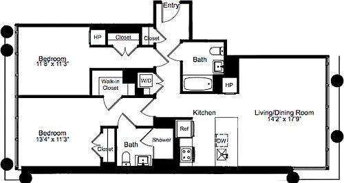 2nd image of 170 Amsterdam Ave #11O