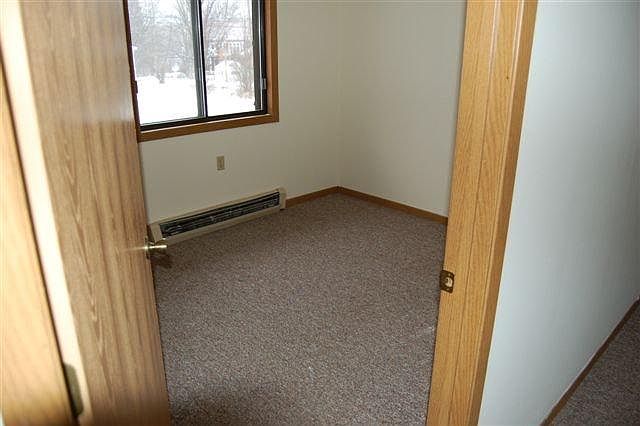 VIEW OF BEDROOM FROM HALLWAY