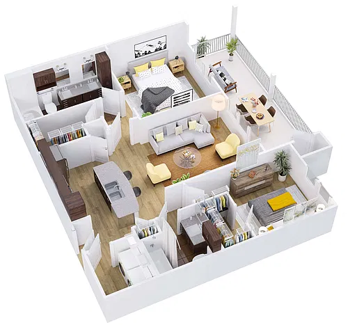 Floor plan B2A
