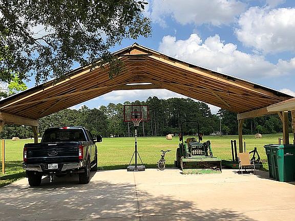 3 car carport 16 foot high