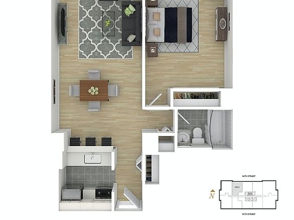 3rd image of 225 E 95th St #B20e
