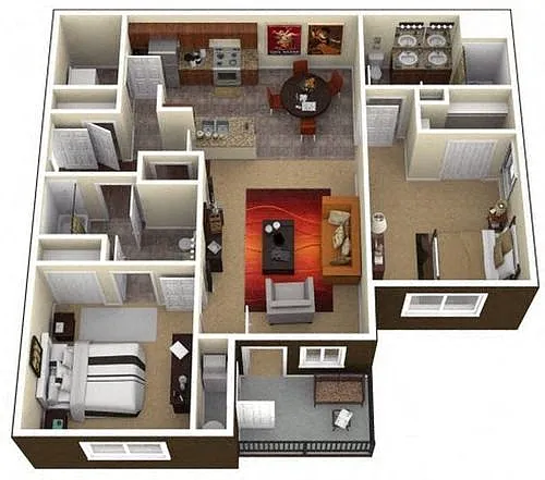 Floor plan The Mesa