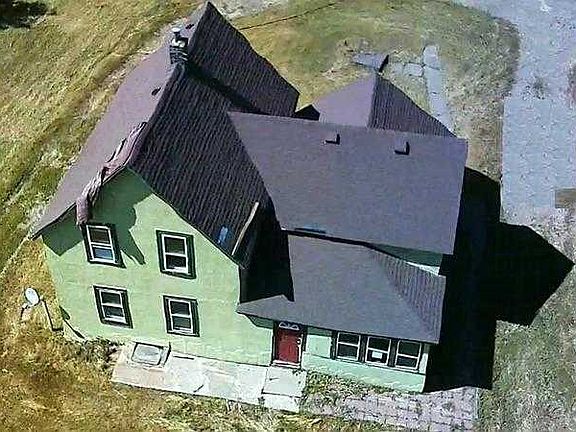overhead of house
