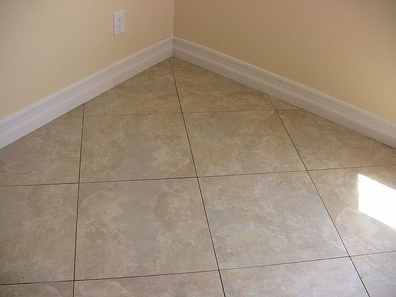 Ceramic Tile in Living Room