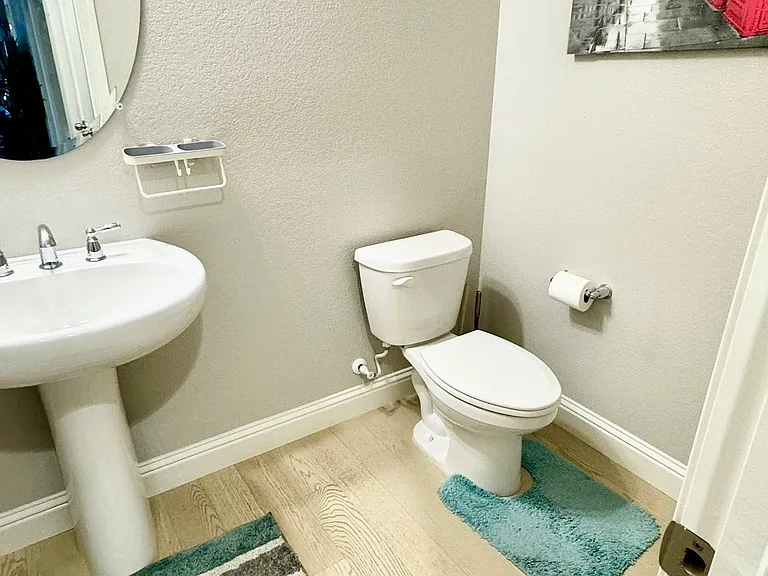 Half Bathroom with Living room