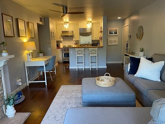 Light and airy living space