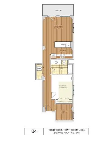 Floor plan B4