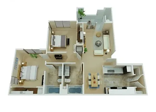 Floor plan Mangrove