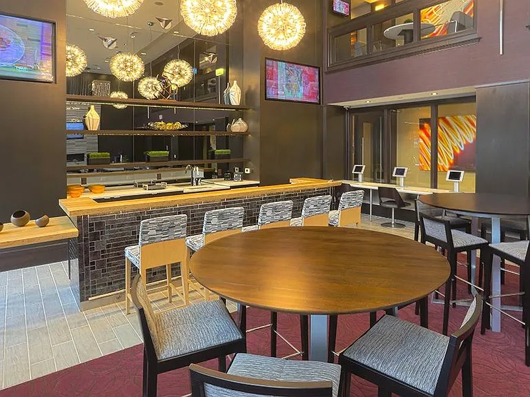 Gather with neighbors and socialize in our well appointed resident lounge