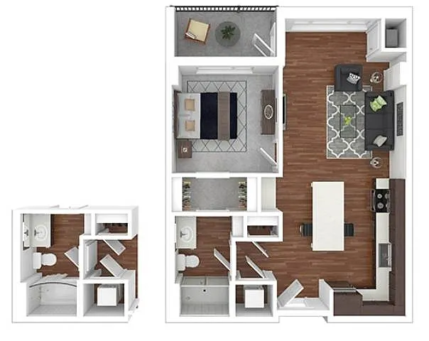 Floor plan Isles