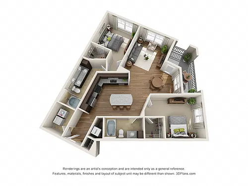 Floor plan C2a