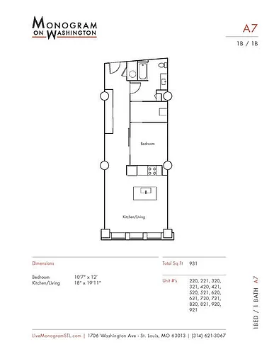 Floor plan A7
