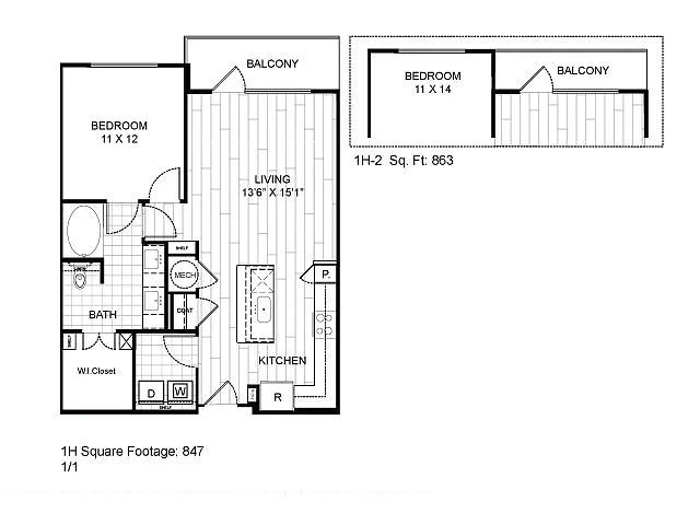 Floor plan A3 Classic