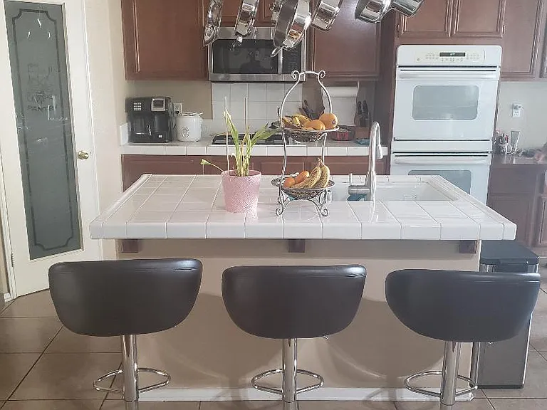 Kitchen Area and Island Area