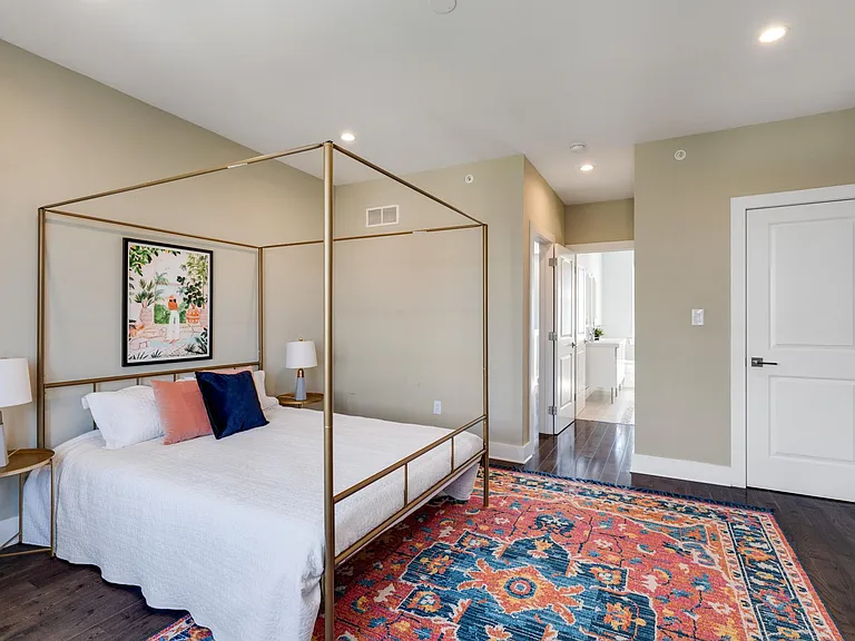 Door is a large walk-in closet