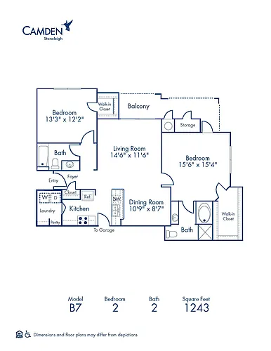 Floor plan B7