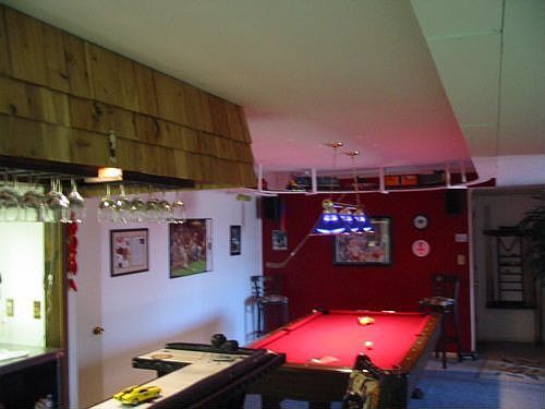 downstairs bar