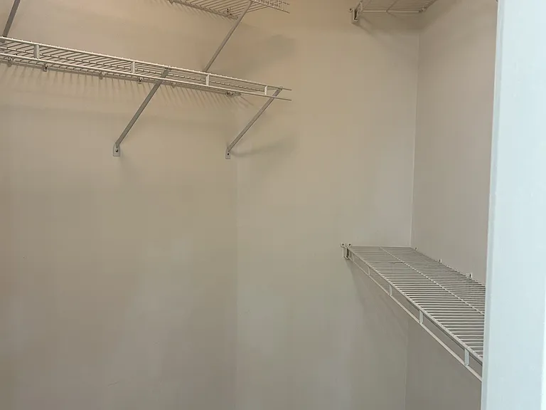 Primary walk in closet