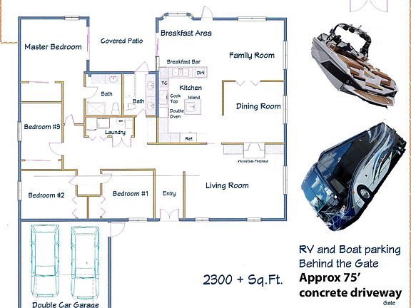 Floorplan 2436 W. 231st