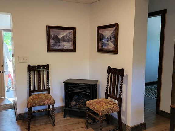 Gas Stove offers added warmth and ambiance