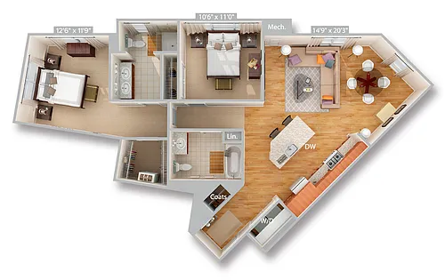 Floor plan B5
