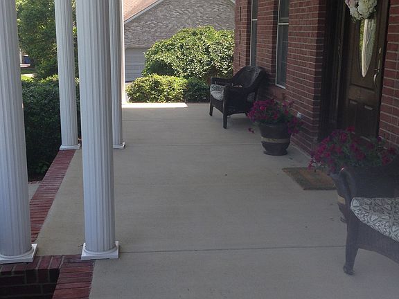 Large Covered Front Porch