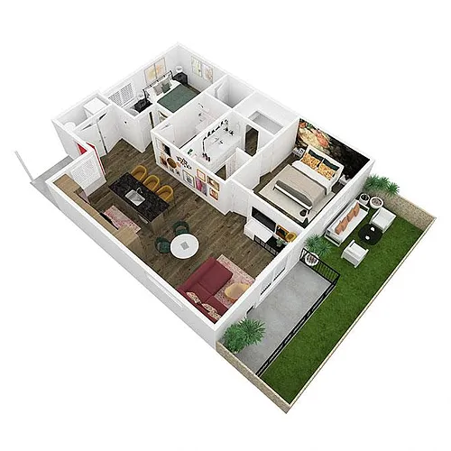 Floor plan B1