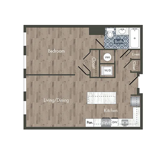 Floor plan A7A