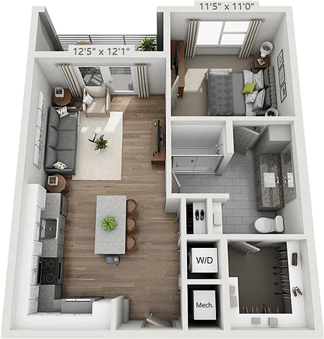 Floor plan A1