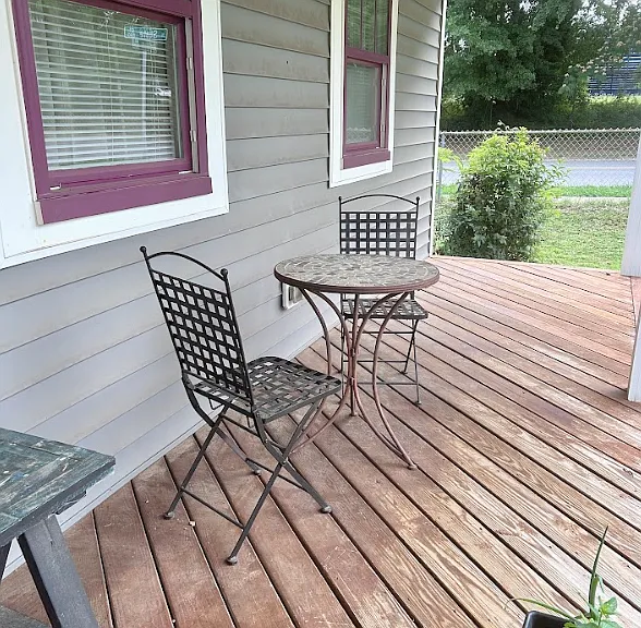 Front porch.